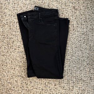 Abercrombie & Fitch Simone High Rise Super Skinny Black Jeans Size 30/10R